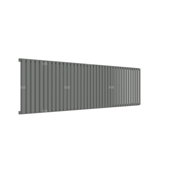 Grzejnik drabinkowy TERMA NEMO, podłączenie YP, wym. 530 x 1725 mm, kolor nowoczesna szarość, moc 1675W