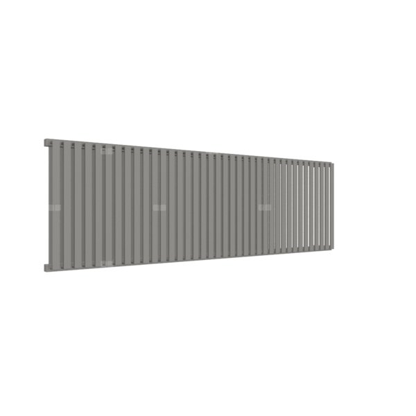 Grzejnik drabinkowy TERMA NEMO, podłączenie L6, wym. 530 x 1725 mm, kolor grafit, moc 1675W