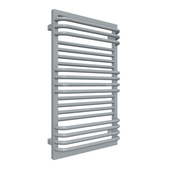 Grzejnik drabinkowy TERMA POC 2, podłączenie SX, wym. 840 x 500 mm, kolor szary okienny RAL7040, moc 493W