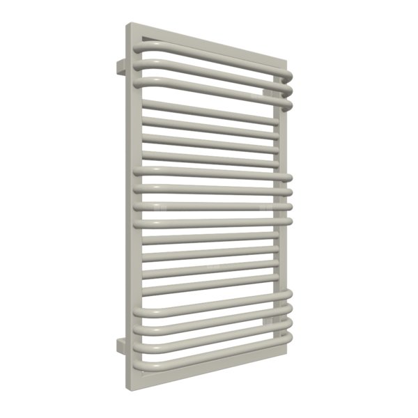 Grzejnik drabinkowy TERMA POC 2, podłączenie SX, wym. 840 x 500 mm, kolor metaliczny beż, moc 493W