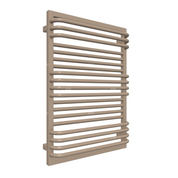 Grzejnik drabinkowy TERMA POC 2, podłączenie SX, wym. 840 x 600 mm, kolor kwarc, moc 590W