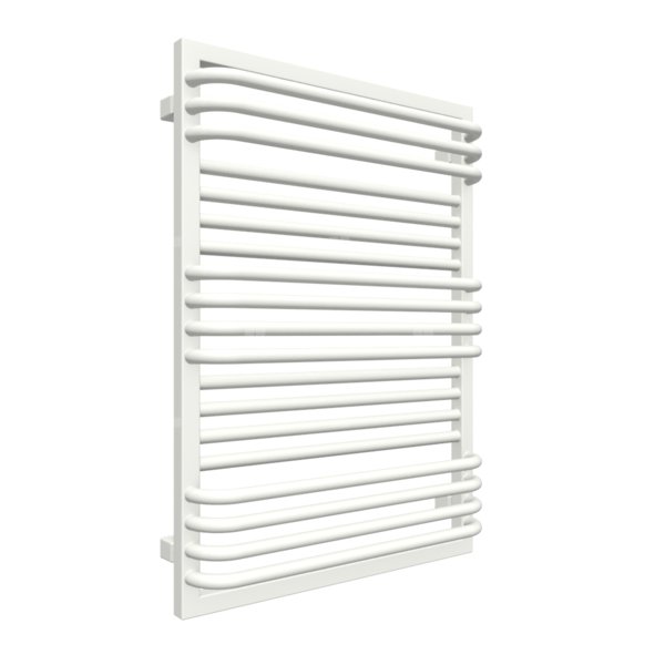 Grzejnik drabinkowy TERMA POC 2, podłączenie SX, wym. 840 x 600 mm, kolor biała ściana, moc 590W