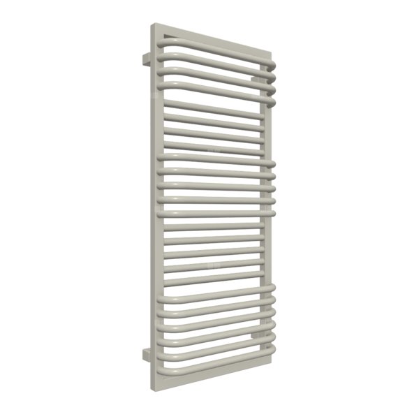 Grzejnik drabinkowy TERMA POC 2, podłączenie SX, wym. 1040 x 450 mm, kolor metaliczny beż, moc 556W