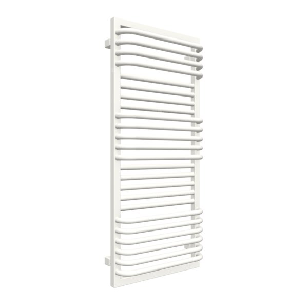 Grzejnik drabinkowy TERMA POC 2, podłączenie SX, wym. 1040 x 450 mm, kolor biały soft RAL9016, moc 556W