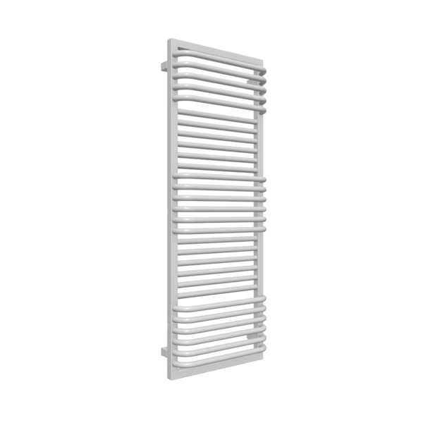 Grzejnik drabinkowy TERMA POC 2, podłączenie Z1, wym. 1240 x 450 mm, kolor srebrny metalik, moc 669W