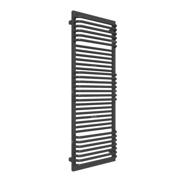 Grzejnik drabinkowy TERMA POC 2, podłączenie SX, wym. 1400 x 500 mm, kolor czarny RAL9017, moc 844W