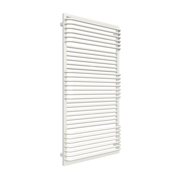 Grzejnik el. TERMA POC 2 1400/700 \ RAL 9016, podł. E8, MOA 1200 W biała, kabel spirlany z wtyczką [ 2,5 m biały]