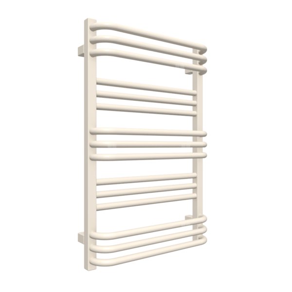 Grzejnik elektryczny TERMA POLA 500 x 780 mm, kolor poranny beż, moc 400 W, podłączenie E1, kabel spiralny z wtyczką