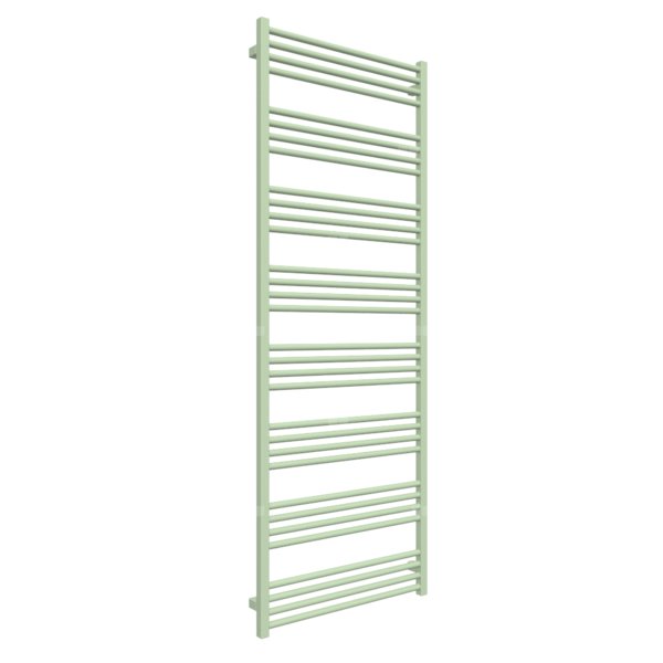 Grzejnik drabinkowy TERMA FIONA, podłączenie SX, wym. 1860 x 680 mm, kolor zielony pastelowy RAL6019, moc 1023W