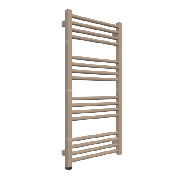Grzejnik drabinkowy TERMA FIONA ONE, podłączenie S8, wym. 900 x 430 mm, kolor irchowo-szary RAL1019, moc 342W
