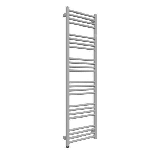 Grzejnik drabinkowy TERMA FIONA ONE, podłączenie S8, wym. 1380 x 400 mm, kolor jasne aluminium metaliczny RAL9006, moc 464W