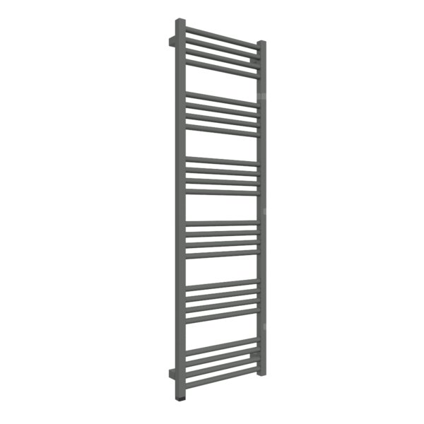 Grzejnik drabinkowy TERMA FIONA ONE, podłączenie S8, wym. 1380 x 430 mm, kolor błyszcząca szarość, moc 600W