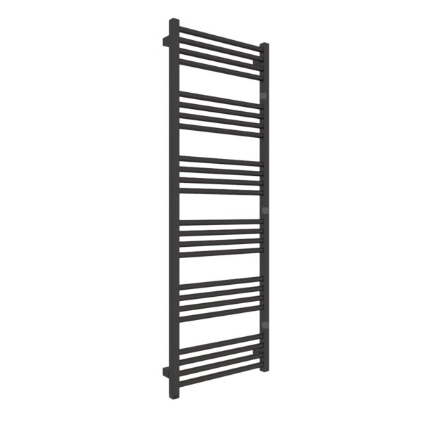 Grzejnik drabinkowy TERMA FIONA ONE, podłączenie S1, wym. 1380 x 480 mm, kolor heban, moc 568W