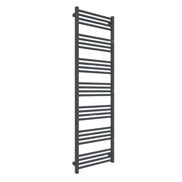 Grzejnik drabinkowy TERMA FIONA ONE, podłączenie S8, wym. 1620 x 500 mm, kolor metaliczna czerń, moc 600W
