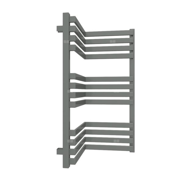 Grzejnik drabinkowy TERMA INCORNER, podłączenie SX, wym. 735 x 350 mm, kolor szary mysi RAL7005, moc 415W