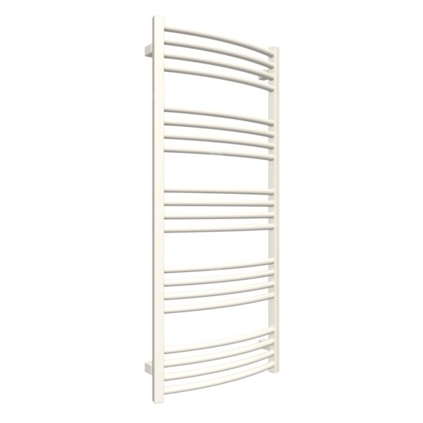 Grzejnik elektryczny TERMA LENA 500 x 1140 mm, kolor rumieniec, moc 600 W, podłączenie E1, kabel spiralny z wtyczką biały