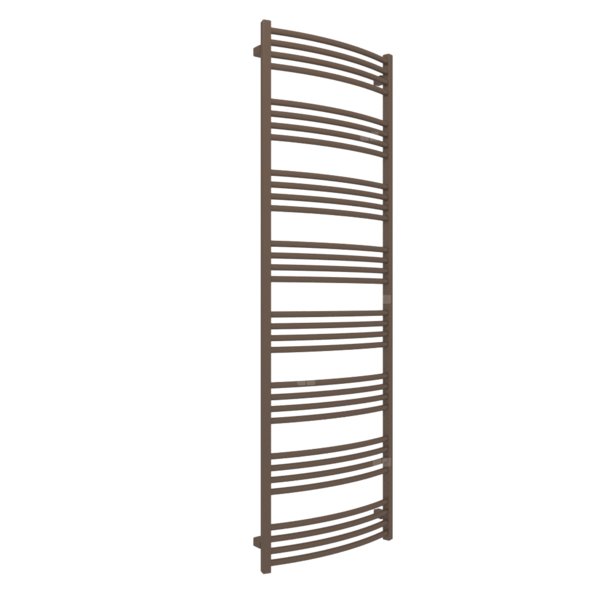 Grzejnik drabinkowy TERMA LENA, podłączenie ZX, wym. 1860 x 600 mm, kolor szlachetny brąz, moc 937W