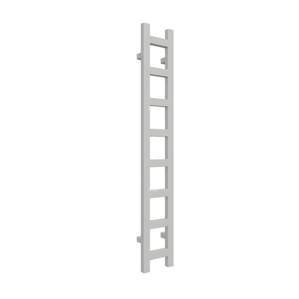 Grzejnik drabinkowy TERMA EASY, podłączenie SX, wym. 1280 x 200 mm, kolor burzowe niebo, moc 251W