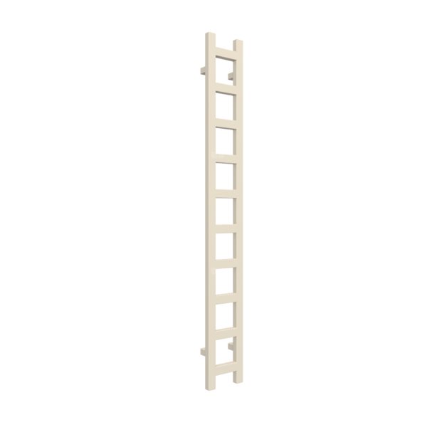 Grzejnik drabinkowy TERMA EASY, podłączenie SX, wym. 1600 x 200 mm, kolor biały ostrygowy RAL1013, moc 314W
