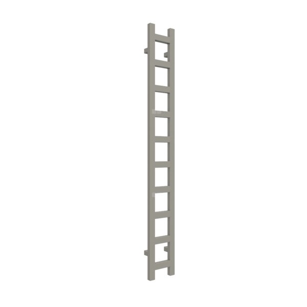 Grzejnik drabinkowy TERMA EASY, podłączenie O1, wym. 1600 x 200 mm, kolor metaliczny kamień, moc 314W