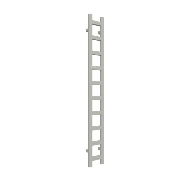 Grzejnik drabinkowy TERMA EASY, podłączenie SX, wym. 1600 x 200 mm, kolor szary agatowy RAL7038, moc 314W