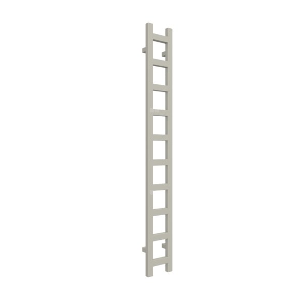 Grzejnik drabinkowy TERMA EASY, podłączenie SX, wym. 1600 x 200 mm, kolor metaliczny beż, moc 314W