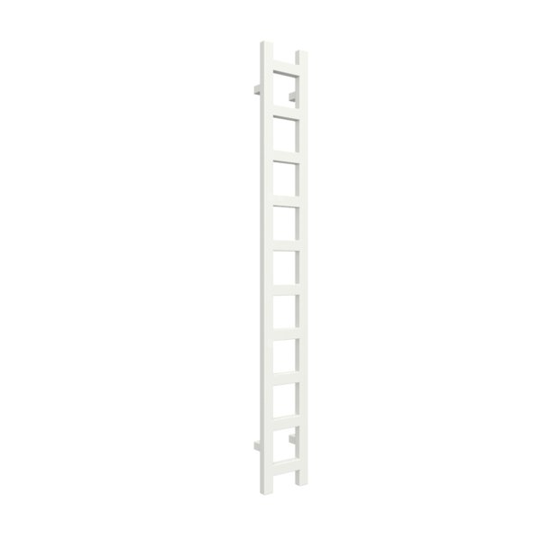 Grzejnik drabinkowy TERMA EASY, podłączenie PX, wym. 1600 x 200 mm, kolor biała ściana, moc 314W