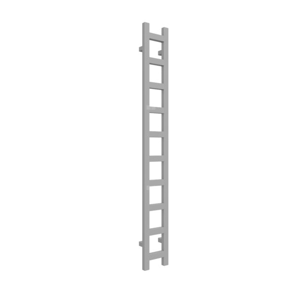 Grzejnik drabinkowy TERMA EASY, podłączenie 51, wym. 1600 x 200 mm, kolor zimowe niebo