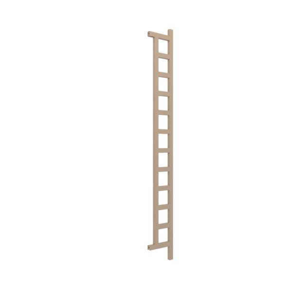 Grzejnik drabinkowy TERMA EASY DW, podłączenie O1, wym. 1980 x 200 mm, kolor kwarc, moc 378W