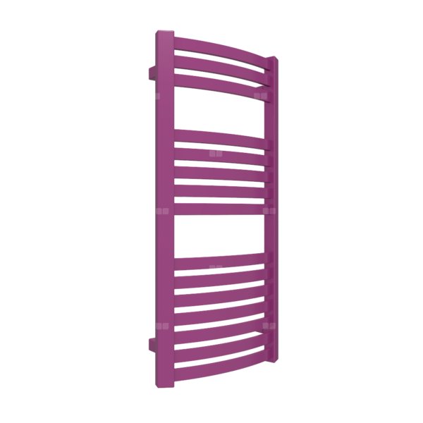 Grzejnik drabinkowy TERMA DEXTER, podłączenie SX, wym. 860 x 400 mm, kolor purpurowy drogowy soft RAL4006, moc 323W