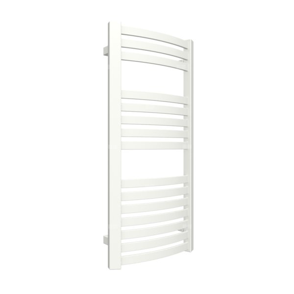 Grzejnik drabinkowy TERMA DEXTER, podłączenie ZX, wym. 860 x 400 mm, kolor biała ściana, moc 323W