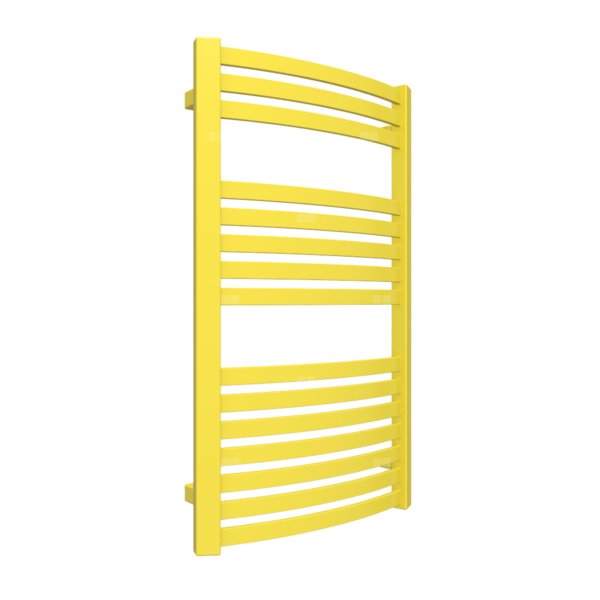 Grzejnik drabinkowy TERMA DEXTER, podłączenie ZX, wym. 860 x 500 mm, kolor miękkie zielone jabłko, moc 394W