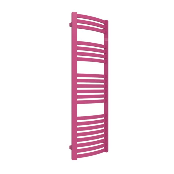 Grzejnik drabinkowy TERMA DEXTER, podłączenie SX, wym. 1200 x 400 mm, kolor telemagenta RAL4010, moc 440W