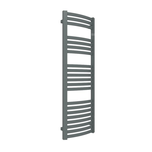 Grzejnik drabinkowy TERMA DEXTER, podłączenie O8, wym. 1200 x 400 mm, kolor metaliczny szary, moc 440W