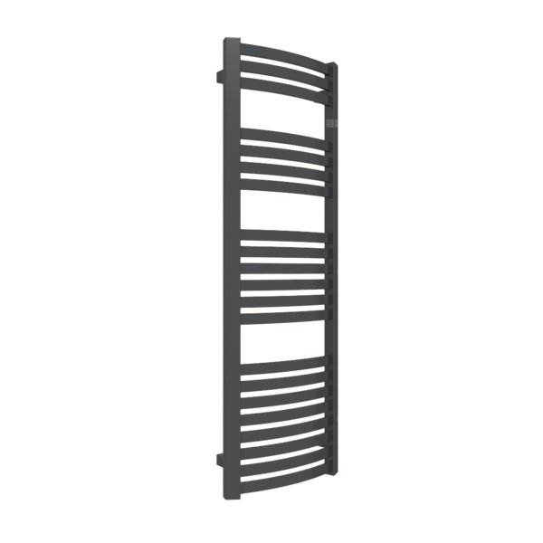 Grzejnik drabinkowy TERMA DEXTER, podłączenie Z1, wym. 1200 x 400 mm, kolor szary czarny RAL7021, moc 440W