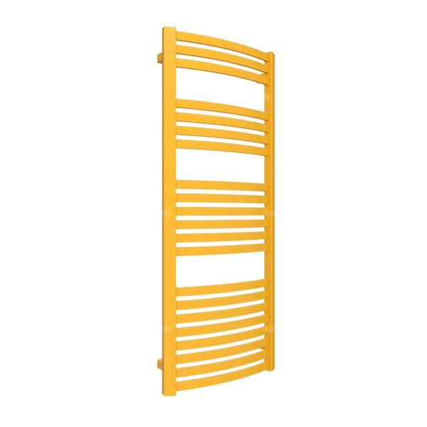 Grzejnik drabinkowy TERMA DEXTER, podłączenie SX, wym. 1220 x 500 mm, kolor piaskowo-szary soft RAL1023, moc 541W
