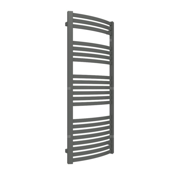 Grzejnik drabinkowy TERMA DEXTER, podłączenie SX, wym. 1220 x 500 mm, kolor szary drogowy b RAL7043, moc 541W