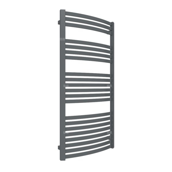 Grzejnik drabinkowy TERMA DEXTER, podłączenie ZX, wym. 1220 x 600 mm, kolor szary łupek RAL7015