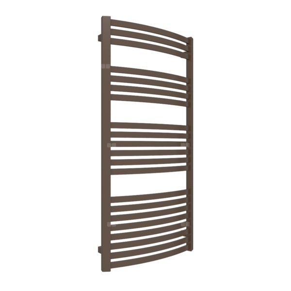 Grzejnik drabinkowy TERMA DEXTER, podłączenie Z8, wym. 1220 x 600 mm, kolor szlachetny brąz, moc 640W
