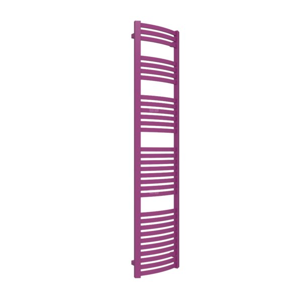Grzejnik drabinkowy TERMA DEXTER, podłączenie Z8, wym. 1760 x 400 mm, kolor purpurowy drogowy RAL4006, moc 618W