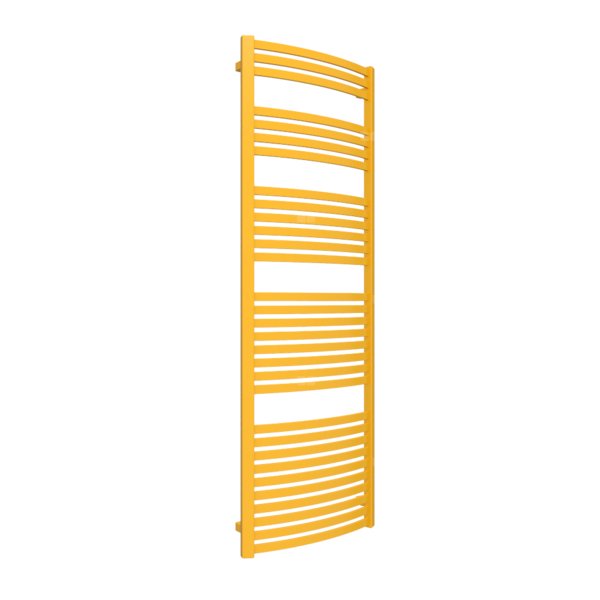 Grzejnik drabinkowy TERMA DEXTER, podłączenie ZS, wym. 1760 x 600 mm, kolor żółty sygnałowy RAL1023, moc 906W