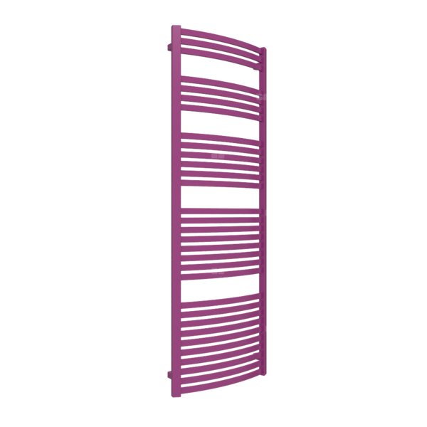 Grzejnik drabinkowy TERMA DEXTER, podłączenie SX, wym. 1760 x 600 mm, kolor purpurowy drogowy RAL4006, moc 906W