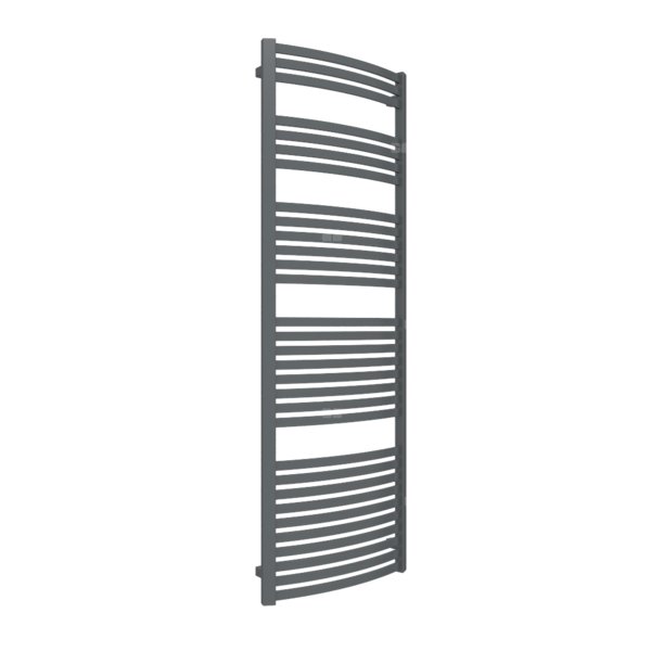 Grzejnik drabinkowy TERMA DEXTER, podłączenie SX, wym. 1760 x 600 mm, kolor szary łupek RAL7015, moc 906W