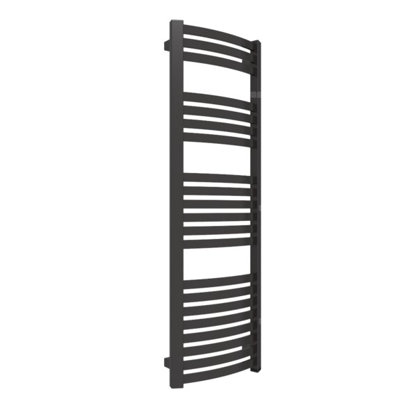 Grzejnik drabinkowy TERMA DEXTER ONE, podłączenie S8, wym. 1220 x 400 mm, kolor heban, moc 440W