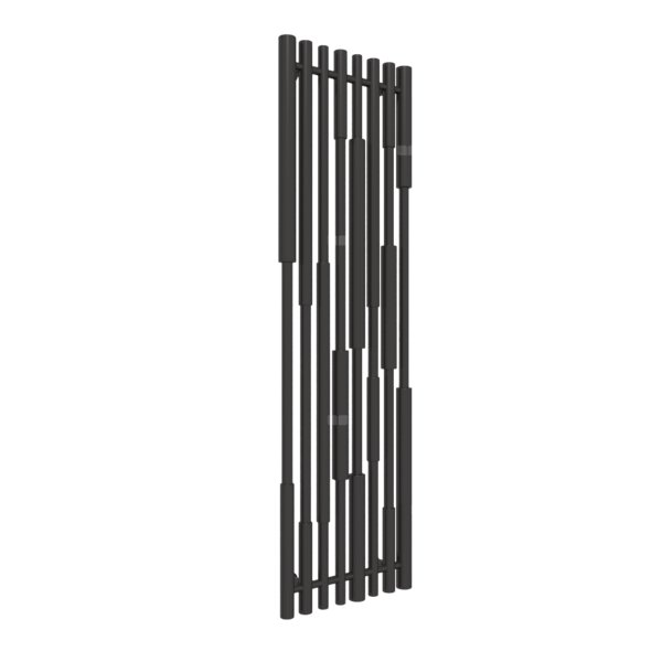 Grzejnik drabinkowy TERMA Cane, podłączenie Z8, wym. 1300 x 390 mm, kolor heban, moc 569W