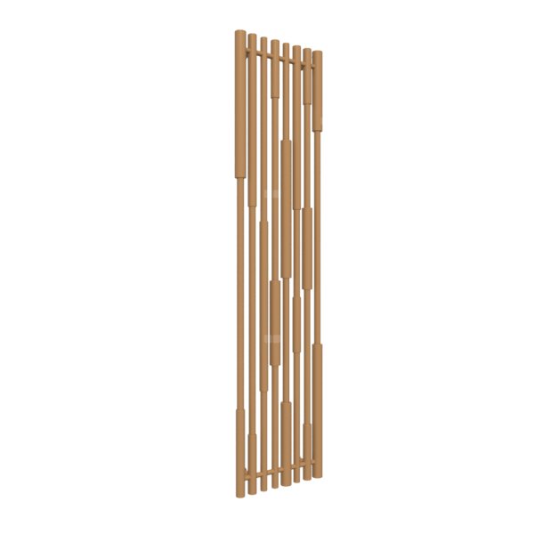 Grzejnik drabinkowy TERMA Cane, podłączenie ZX, wym. 1600 x 390 mm, kolor miedź, moc 670W