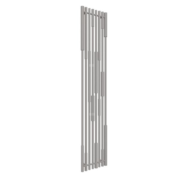 Grzejnik drabinkowy TERMA Cane, podłączenie ZX, wym. 1900 x 390 mm, kolor błyszczący żwir, moc 768W