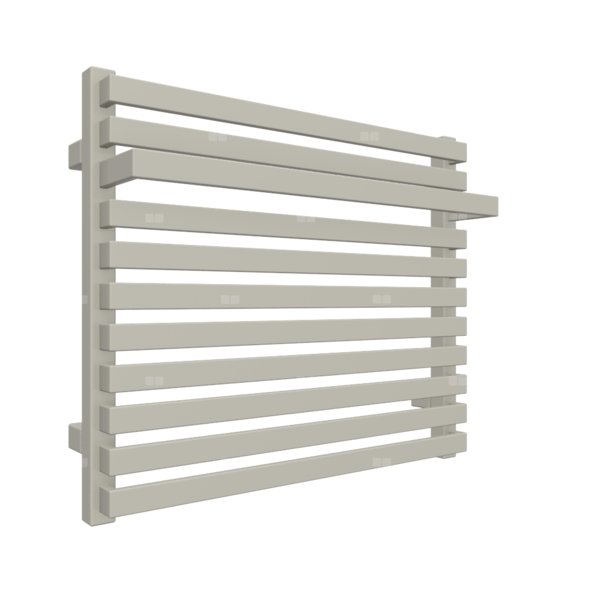 Grzejnik drabinkowy TERMA CITY, podłączenie SX, wym. 510 x 600 mm, kolor metaliczny beż, moc 362W