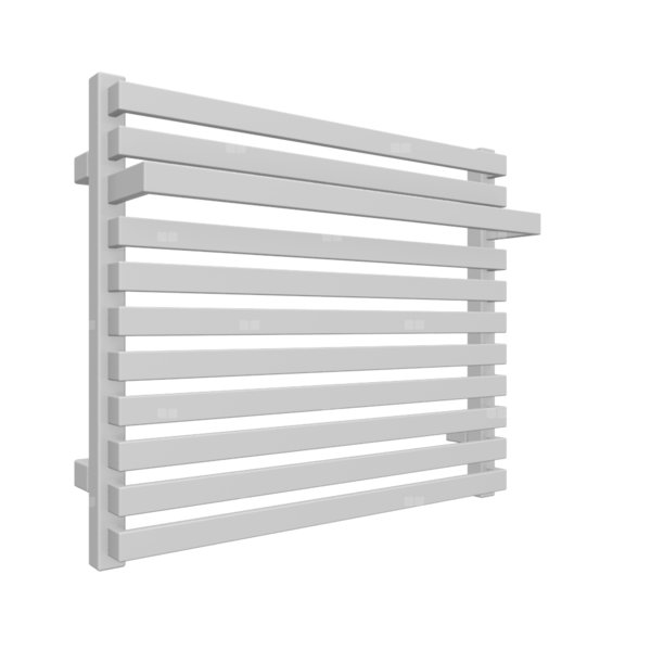 Grzejnik drabinkowy TERMA CITY, podłączenie Z1, wym. 510 x 600 mm, kolor srebrny mat, moc 362W