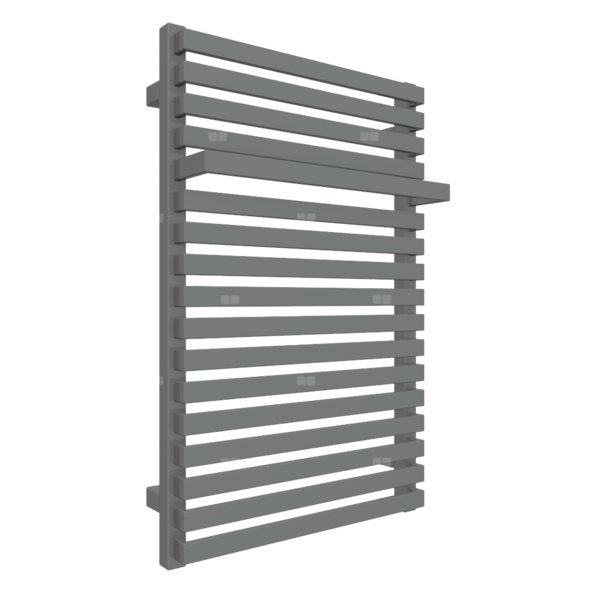 Grzejnik drabinkowy TERMA CITY, podłączenie Z8, wym. 780 x 500 mm, kolor nowoczesna szarość, moc 455W